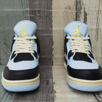 Low Top Sneakers, Blue Black Colorway, Lace Up Design, Casual Gift for Sneaker Fans