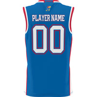Kansas Jayhawks Lightweight NIL Pick-A-Player Basketball Jersey - Royal