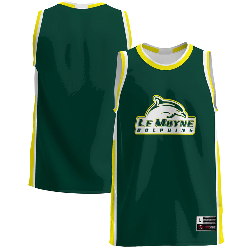 Le Moyne Dolphins Lightweight Basketball Jersey - Green