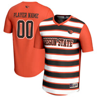 Oregon State Beavers Collegiate Soccer NIL Pick-A-Player Fashion Jersey - Orange/Black
