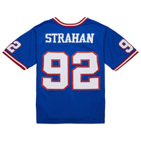 New York Giants Michael Strahan Royal Big & Tall 1993 Retired Player Replica Jersey