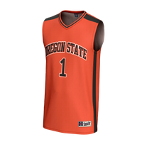 #1 Oregon State Beavers Lightweight Collegiate Basketball Fashion Jersey - Orange