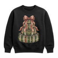 Retro Librarian Holiday Sweater, Christmas Book Tree Sweatshirt, Book Lover Xmas Crewneck, Reading Teacher Present Pullover