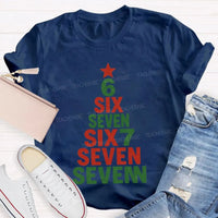 Festive Holiday Vibes T-Shirt, Christmas Trees Graphic Shirt, Retro Christmas Tree Tee, Winter Holiday Apparel, Adorable Xmas Present for Men Women