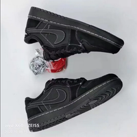 Low Top Sneakers, Black Colorway, Reverse Hook Design, Lace Up Design, Casual Gift for Sneaker Fans