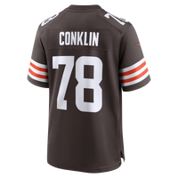 Cleveland Browns Jack Conklin Brown Team Game Jersey