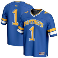 #1 Pitt Panthers Lightweight Collegiate Football Fashion Jersey - Royal