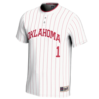 #1 Oklahoma Sooners Lightweight Softball Jersey - White