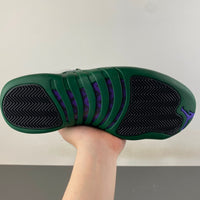 Low Top Sneakers, White Green Colorway, Lace Up Design, Casual Gift for Sneaker Fans