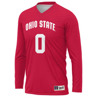 #1 Ohio State Buckeyes Lightweight Volleyball Jersey - Scarlet