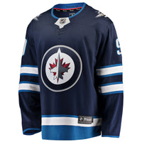 Winnipeg Jets Alex Iafallo Navy Home Premier Breakaway Player Jersey