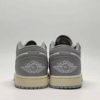 Retro Low Top Sneakers, Gray Colorway, Lace Up Design, Casual Gift for Sneaker Fans