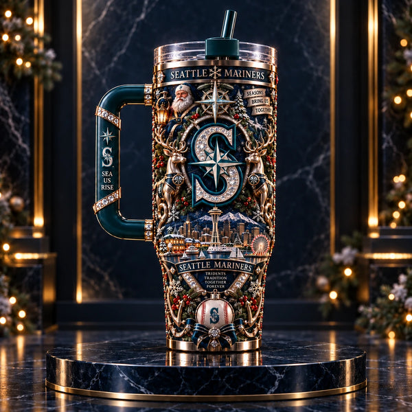 SEA Winter Compass - Ornamental Holiday Tumbler Composition - main
