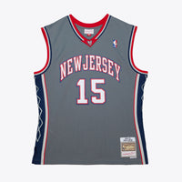 New Jersey Nets Vince Carter 2004 Alternate Authentic Jersey - Grey