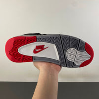 Mid Top Sneakers, Black Red Colorway, Lace Up Design, Casual Gift for Sneaker Fans