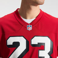 San Francisco 49ers Christian McCaffrey Scarlet Alternate Game Player Jersey