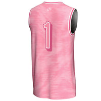 #1 Western Kentucky Hilltoppers Lightweight Basketball Jersey - Pink