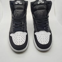 Sneakers, Black Gray White Colorway, Reflective Detail, Lace Up Design, Casual Gift for Sneaker Fans