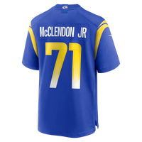 Los Angeles Rams Warren McClendon Jr. Royal Team Game Jersey