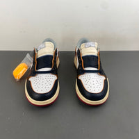 Retro Low Top Sneakers, White Black Red Colorway, Leather Footwear, Lace Up Design, Casual Gift for Sneaker Fans