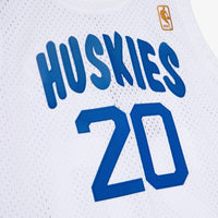 Toronto Huskies Damon Stoudamire 1996 Swingman Authentic Jersey - White