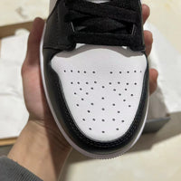 Mid Top Sneakers, White Black Colorway, Lace Up Design, Casual Gift for Sneaker Fans