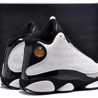Sneakers, White Black Colorway, Lace Up Design, Casual Gift for Sneaker Fans