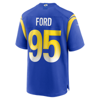 Los Angeles Rams Poona Ford Royal Team Game Jersey