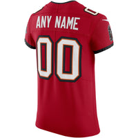 Tampa Bay Buccaneers Red Elite Custom Jersey