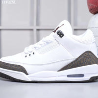 Sneakers, White Black Colorway, Lace Up Design, Casual Gift for Sneaker Fans