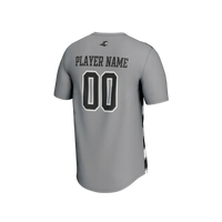 Providence Friars Collegiate Soccer NIL Pick-A-Player Fashion Jersey - Silver/Black