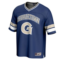 Georgetown Hoyas Spirit Football Jersey - Navy