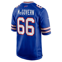 Buffalo Bills Connor McGovern Royal Game Player Jersey