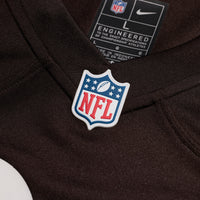 Cleveland Browns Carson Schwesinger Brown 2025 NFL Draft Game Jersey