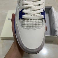 Sneakers, Blue White Colorway, Lace Up Design, Casual Gift for Sneaker Fans