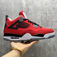 Low Top Sneakers, Red Black Colorway, Lace Up Design, Casual Gift for Sneaker Fans