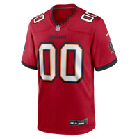 Red Tampa Bay Buccaneers Team Custom Game Jersey