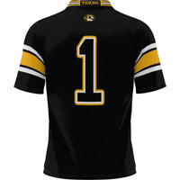 #1 Missouri Tigers Football Jersey - Black