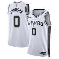 San Antonio Spurs Association Edition Swingman Jersey - White - Keldon Johnson