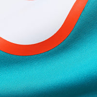 Miami Dolphins Jordyn Brooks Aqua Game Jersey