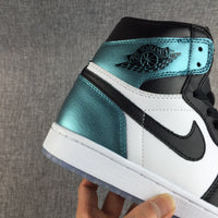 Sneakers, Black White Teal Colorway, Lace Up Design, Casual Gift for Sneaker Fans