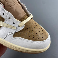 Low Top Sneakers, Khaki White Pink Colorway, Reverse Hook Design, Lace Up Design, Casual Gift for Sneaker Fans