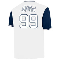 New York Yankees Aaron Judge White Big & Tall Name & Number Jersey