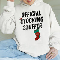 Sarcastic Holiday Graphic Sweatshirt, Stocking Stuffer Humorous Christmas Hoodie, Retro Festive Xmas Pullover, Comfy Winter Present for Him