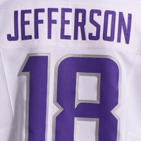 Minnesota Vikings Justin Jefferson White Alternate Elite Player Jersey