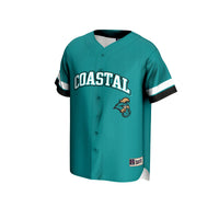 Coastal Carolina Chanticleers Baseball Jersey - Teal