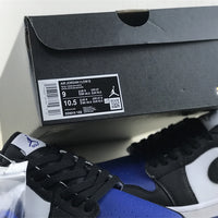 Low Top Golf Shoes, Blue Black White Colorway, Lace Up Design, Casual Gift for Shoe Lovers