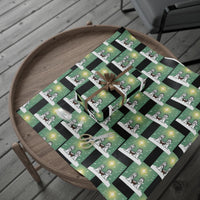 Religious Christmas Wrapping Paper, Nativity Scene Holy Family Wrapping Paper, Christian Holiday Gift Wrap, Adorable Cartoon Wrapping Paper