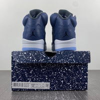Sneakers, Navy Blue Navy Colorway, Lace Up Design, Casual Gift for Sneaker Fans