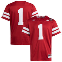 #1 Nebraska Huskers Premier Jersey - Scarlet